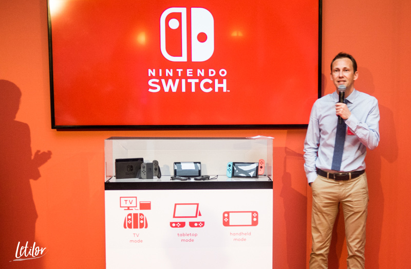 Nintendo Switch presentation presse belgique premierebe