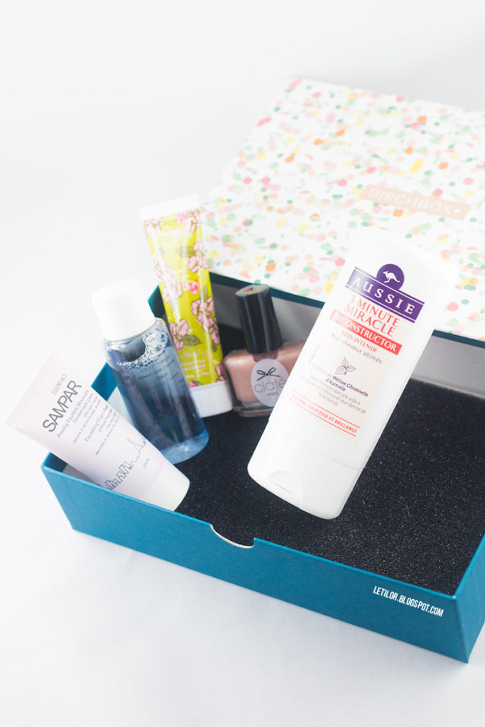 Birchbox mars 2016 Hello Spring beauty box