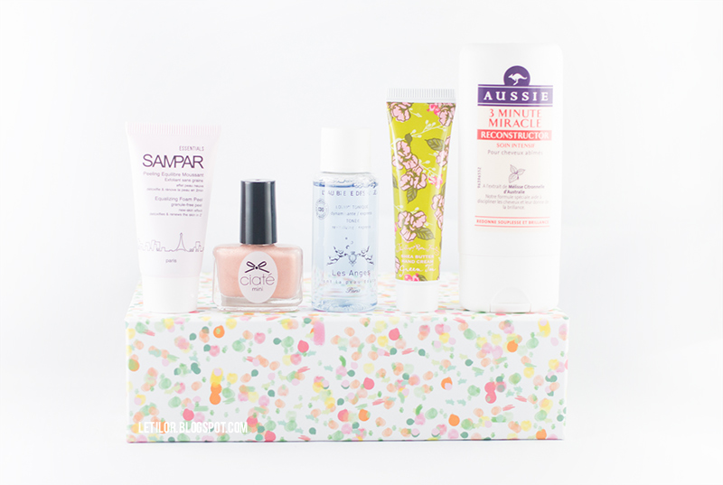 Birchbox mars 2016 Hello Spring beauty box