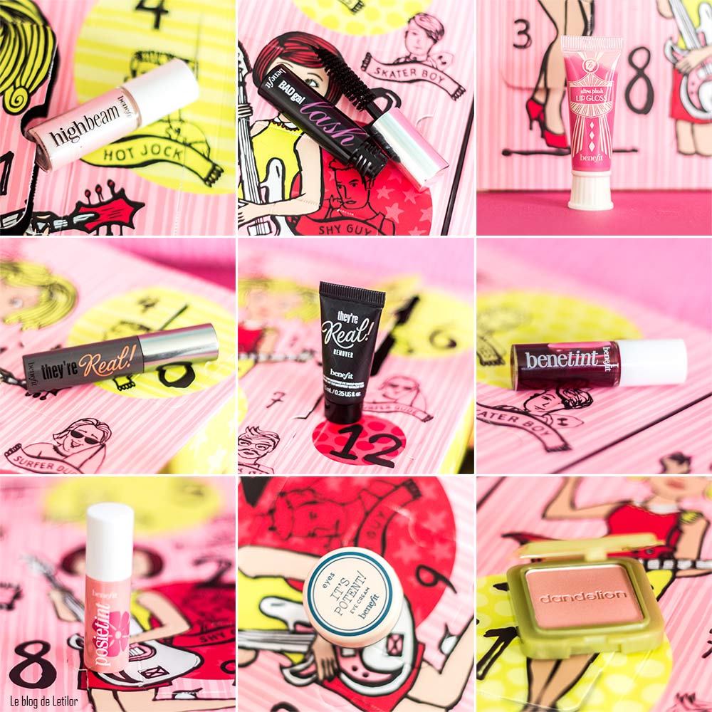 Calendrier de l'Avent Girl'O Clock Rock de Benefit