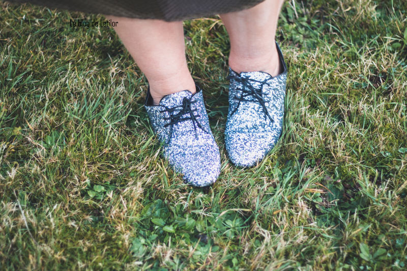 Chaussures à paillettes