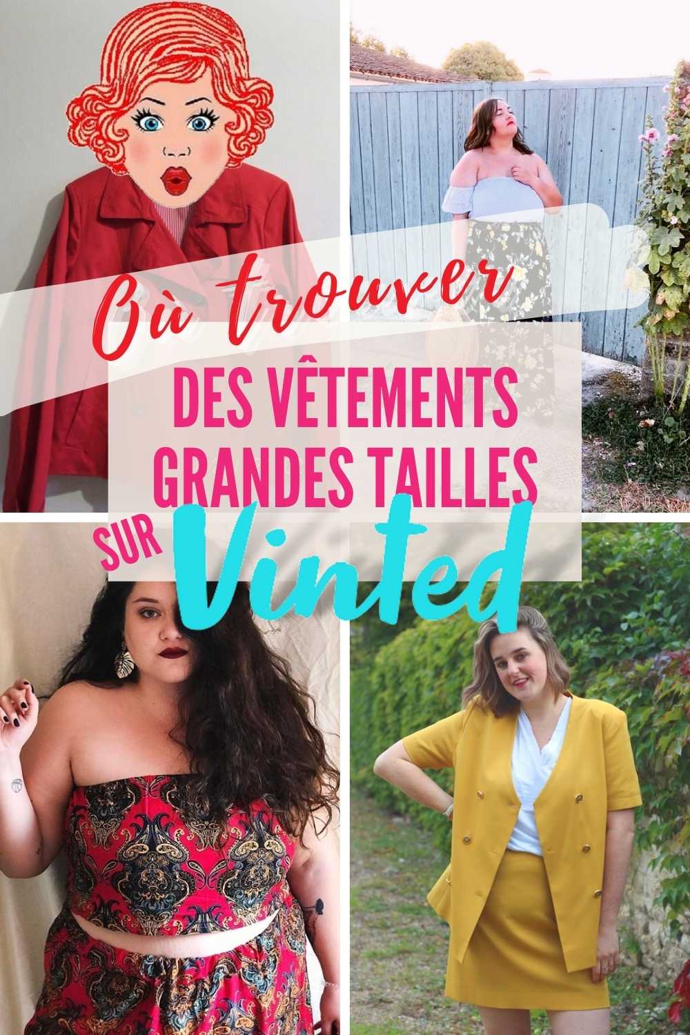 vêtements grandes tailles pour femmes rondes sur Vinted