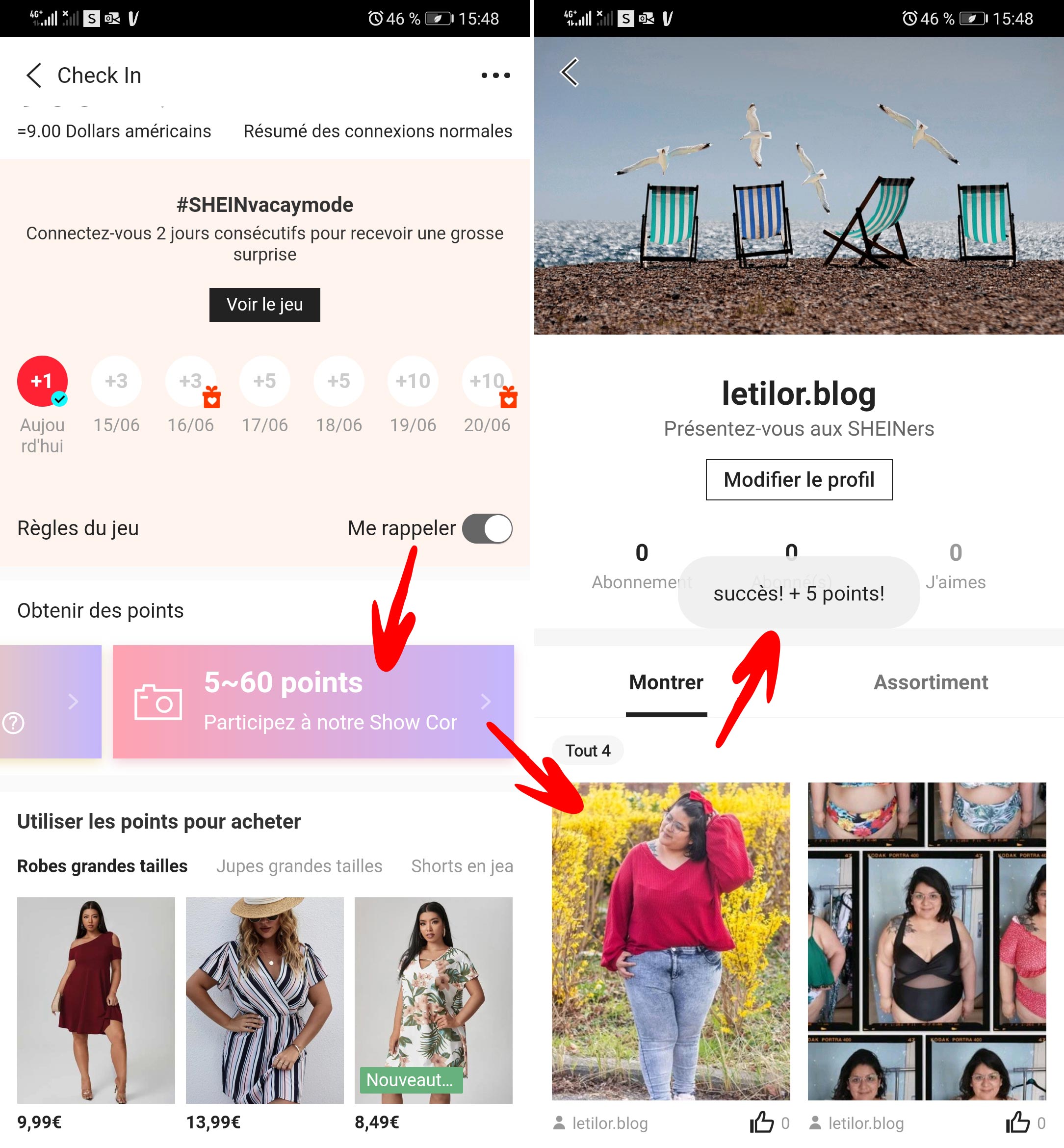 Se Connecter A Mon Compte Shein shein-points-gratuits-photo - Le blog de Letilor