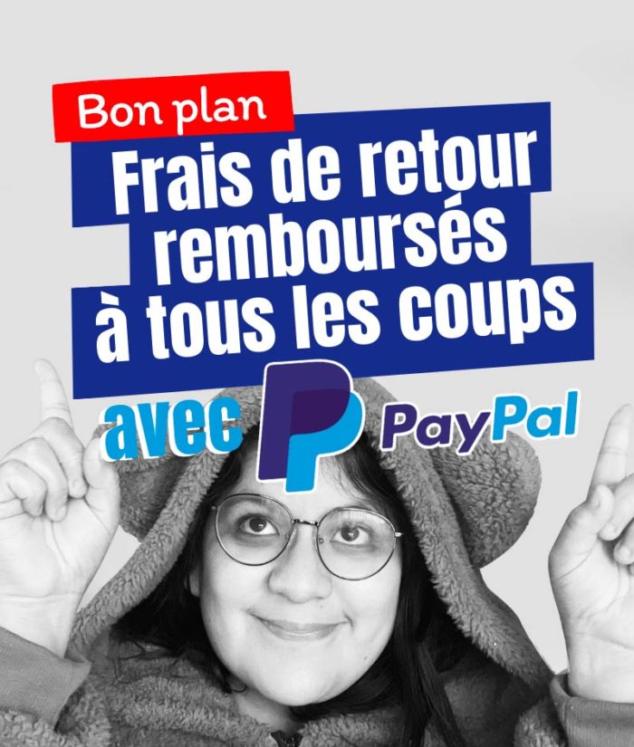 frais de retour gratuits avec payapl