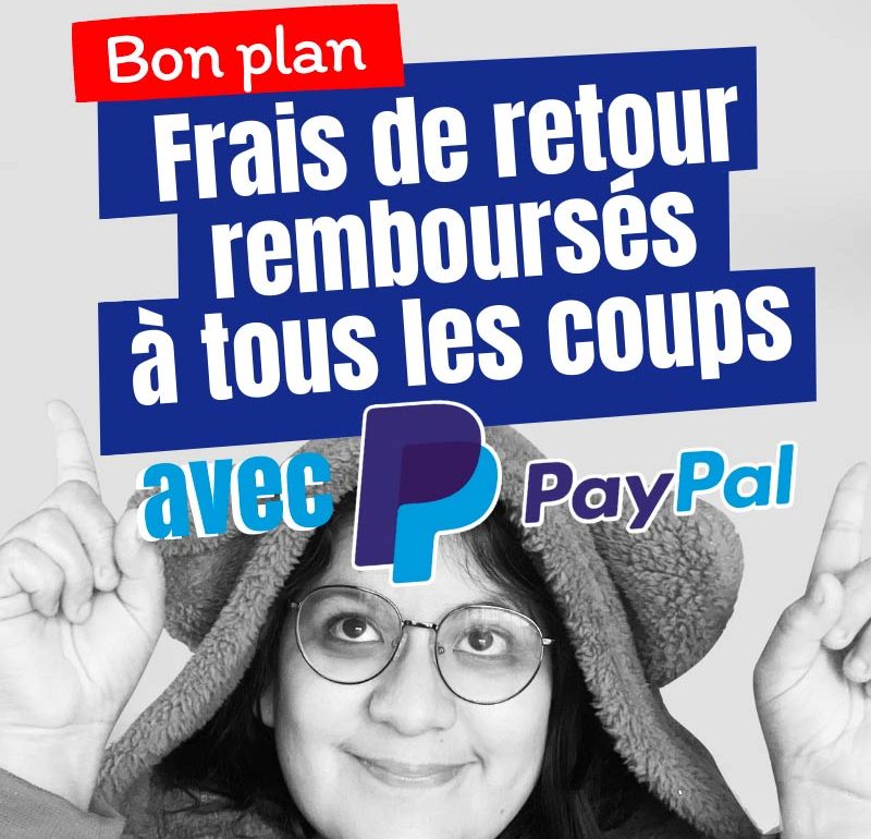 frais de retour gratuits avec payapl