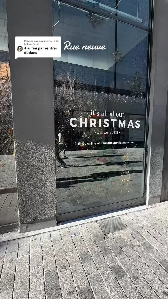 Dans la boutique rue neuve #noel25 #christmas #decorationnoel